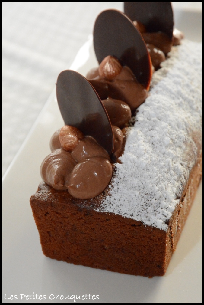 Cake chocolat noisette