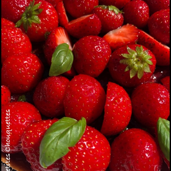 Tarte aux fraises d’après Cédric Grolet